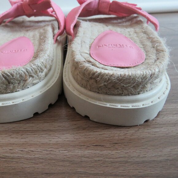 ALEXANDRE BIRMAN Lolita Espadrille Flat Slide Sandals Fresh In Pink - Size US 11 - Picture 13 of 16